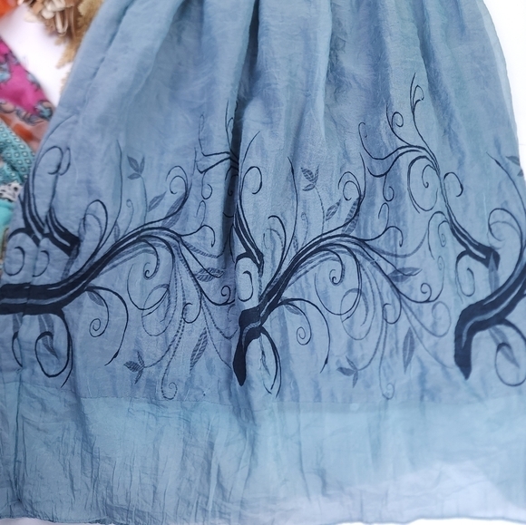 Lapis Blue Boho Onesize Dress - Picture 6 of 16